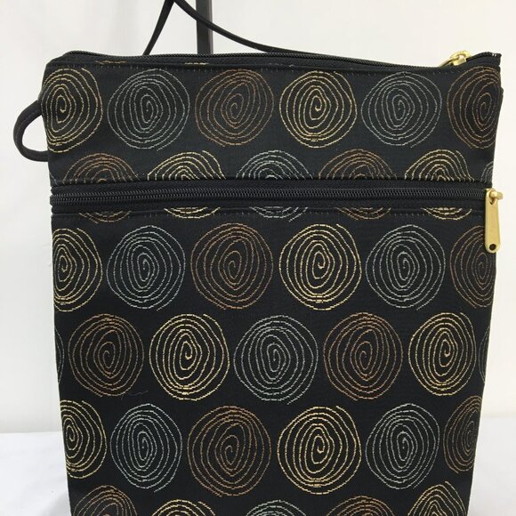 Danny K Beverly Hills,CA Tapestry Adjustable Crossbody Purse EXCELLENT Condition - Picture 3 of 15